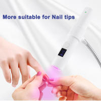Secador Mini de Flash Sensor Táctil Portátil, Recargable, Lámpara UV para Uñas de Acrílico - details 5