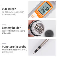 Probador de suelo inteligente 4 en 1, Detector de temperatura EC TDS CF, alta precisión, Control por aplicación Bluetooth, medidor de conductividad para jardinería y agricultura - details 12