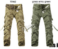 Pantalones Cargo de camuflaje para hombre, pantalones militares, bolsillo de herramientas, 7 colores, gran oferta, otoño - details 9