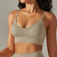 Hamidou-Sujetador deportivo de Yoga para mujer, Top Sexy, ropa interior transpirable, Fitness, Yoga, gimnasio - details 13