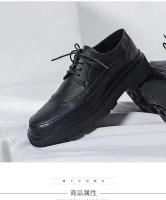 Vestido de cuero de fibra ultrafina informal para hombre de alta calidad y zapatos formales de estilo de oficina de negocios suaves y cómodos Oxford - details 2