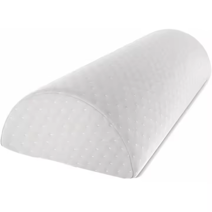 Cojín de Almohada de Espalda y Cabeza de Espuma de Memoria Soporte Lumbar para Almohada Semi-Roll - 1