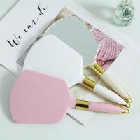 Espejo de Maquillaje Vintage Mano Compacto para Consultorio de Salón Irregular - details 0
