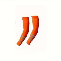 5 Mangas de protección solar de verano para deportes - Protección, Tela de secado rápido y transpirable, Diseño de franja reflectante elástica, Material de spandex, Lavar a mano - Ideal para correr de noche, ciclismo, golf, senderismo y conducir - details 0