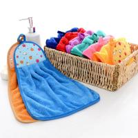 Toalla de mano de terciopelo Coral, suministros de baño, paño suave y absorbente, paños de cocina, accesorios de cocina - details 4