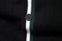Chaqueta de punto de tendencia de suéter de manga larga con cuello en V para hombre de otoño e invierno - details 22