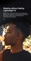 Auriculares inalámbricos con Bluetooth, audífonos de conducción de aire, gancho para la oreja, micrófono HD abierto, HiFi, música, deporte, negocios - details 1