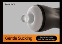 DRYWELL - Juguetes sexuales para hombres, sexo oral al vacío, masturbador masculino automático de succión, calefacción y gemidos, 9 modos de vibración y 9 de succión - details 10