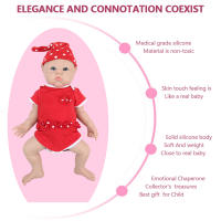 Muñeca de Bebé Renacida de Silicona IVITA 18.5 pulgadas, 3.29kg, Muñeca Realista para Niñas - details 3