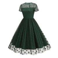 Elegante Vestido de Lentejuelas de Estilo Hepburn Cuenta Alta A-e Tail - details 21