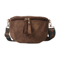 Bolso de Cintura de Cuero PU de Lujo Diseño Vintage de Color Sólido Bolso de Hombro de Moda para Primavera/Verano - details 22