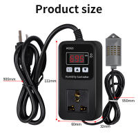 Controlador de humedad inteligente, higrómetro electrónico montado en la pared, interruptor de Control con Sensor, 110-220V, W2023 - details 8