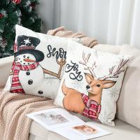 Funda de cojín de lino para decoración del hogar, funda de almohada con adorno navideño, regalo de Feliz Año Nuevo, 2024, 2025 - details 3
