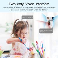 Cámaras de vigilancia wifi doméstico inalámbrico WIFI inteligente remoto  interior Lámpara alarma vigilancia - details 11