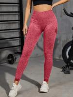 Pantalón de Yoga de cintura alta para mujer, ropa deportiva para correr, ciclismo y gimnasio, pantalones adelgazantes y levantamiento de cadera, mallas de Color sólido - details 24