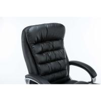 Silla De Oficina Vancouver XXL En Simil Cuero & Regulable En Altura I Silla De Escritorio Ergonómica & con Ruedas, Color:Negro - details 4