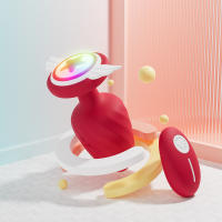 Vibrador Anal con control remoto inalámbrico para hombres y mujeres, juguete sexual con luz Led, tapón Anal, masajeador de próstata, Vagina y ano - details 7