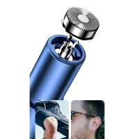 Cortadora de pelo eléctrica para nariz, afeitado multicinético recargable, dos en uno, Unisex, totalmente automática, lavable - details 6