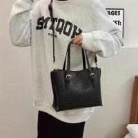 Bolso de Hormigón Estilo Vintage Inspirado Gran Capacidad, Correa Ajustable, Cierre de Cremallera, Forro de Poliéster, Perfecto para El Commute y Uso Diario - details 6
