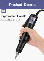 Destornillador eléctrico Industrial semiautomático, herramienta de taladro manual de 220V CC, con mango recto pequeño, BSD-101 - details 5