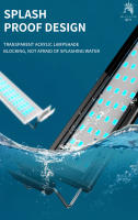 Iluminación led Superfina para acuario, luz Extensible para plantas acuáticas, lámpara impermeable con Clip para pecera, 110v-240v, 20cm-60CM - details 11