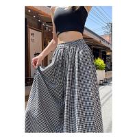 Pantalones Casuales de Encaje Estilo Completo de Pierna Ancha Culottes de Verano para Mujeres - details 31