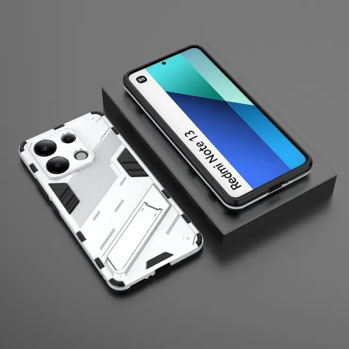 Funda para Xiaomi Redmi Note 13 4G, Funda Blindada Antigolpes, Tapa Trasera de PC - 1