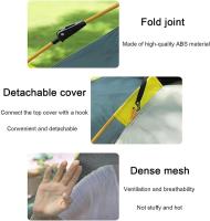 Carpa de Campaña de Viaje Automática de Doble Versión Impermeable, a Prueba de Sol, Portátil para Pesca, Senderismo - details 2