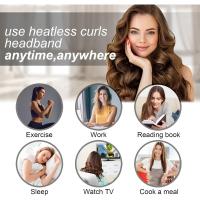Rizador De Pelo Sin Calor, Varilla Para Rizar De Gel, Rulos Flexibles Ondas Sin Calor, rizadores De Pelo Sin Calor (Rosa) - details 18