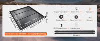 SucceBuy Cubierta enrollable para camioneta Tonneau - details 5