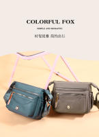 Bolso de hombro multicapa Bolso de mensajero de nylon antisalpicaduras de gran capacidad Mochila casual para mujer - details 4