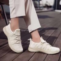 Nuevo 2025 deportes tenis originales suave tejido antideslizante ligero zapatos de fitness para caminar para mujer, marca tu marca - details 7