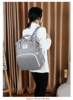 Gran capacidad, multifunción, conveniente cuna plegable, bolso de mamá, mochila de alta gama. - details 17