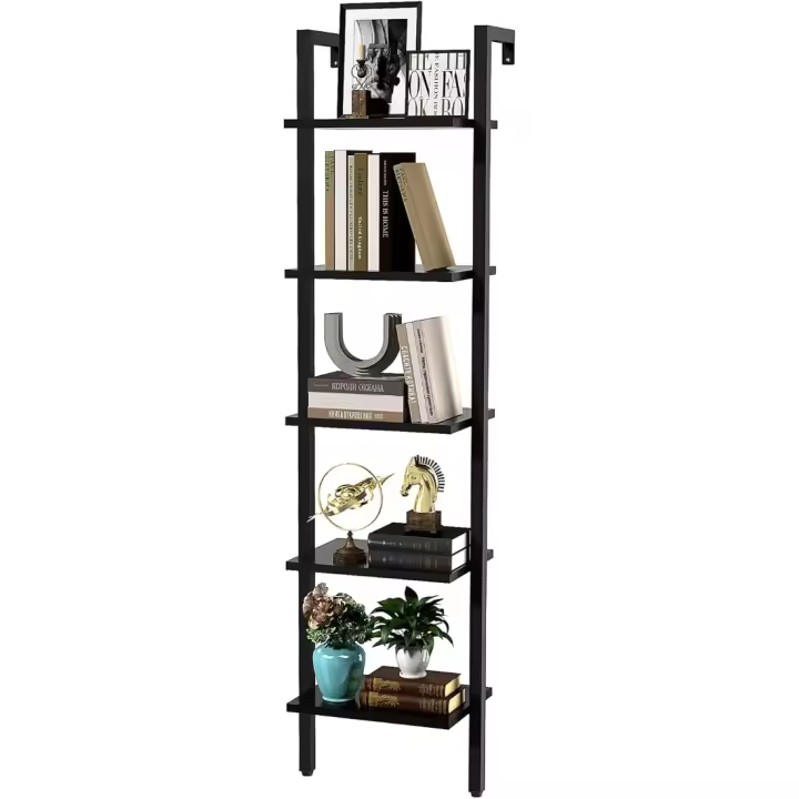 Estantería de Escalera de 5 Niveles Librería de Pie para Sala Estantería - 1
