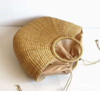 Ideas de nuevos productos, bolsos de mano para mujer, multifunción, ecológicos, tejidos de paja, a la moda, para playa y balneario - details 4