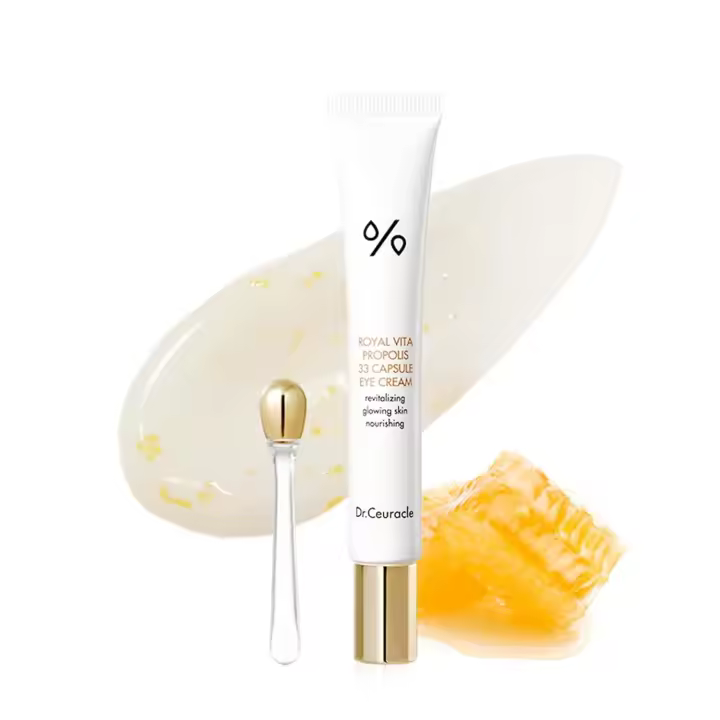 Dr.Ceuracle by leegeehaam Royal Vita Propolis 33 Crema en cápsulas con aplicador (20 ml / 0,67 fl. oz.) - Calmante e hidratante para los ojos. - 1