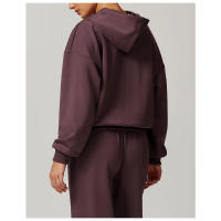 Sudadera con capucha informal ligera, ropa deportiva para mujer, sudadera de moda, ropa informal cómoda para uso diario - details 10