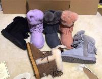 Nuevas botas de nieve cálidas con flecos de lana de cuero de invierno - details 0