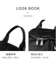 Mochila De Cuero pu para mujer, bolso de hombro femenino, mochila de viaje vintage, mochila de trabajo informal, regalo - details 26