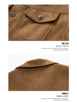 Chaqueta de Gamuza para Hombre Primavera-Otoño Versátil Casual Ligera y Moderna - details 4