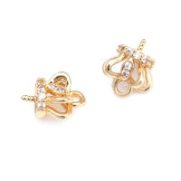 Colgante de Abalorio de Cuentas de Medio Agujero de Oro 18K Material de Metal de China - details 16