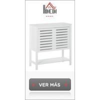 Armario de Almacenamiento Blanco Brillante 2 Puertas, 2 Cajones, Marco Ajustable para Cocina, Dormitorio, Salón 79x36x74 cm - details 16