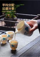 Juego de jade de grasa de oveja para taza de té, juego completo para uso doméstico, taza de té de Kung Fu, dormitorio, oficina, recepción, combinación de cuenco con tapa - details 10