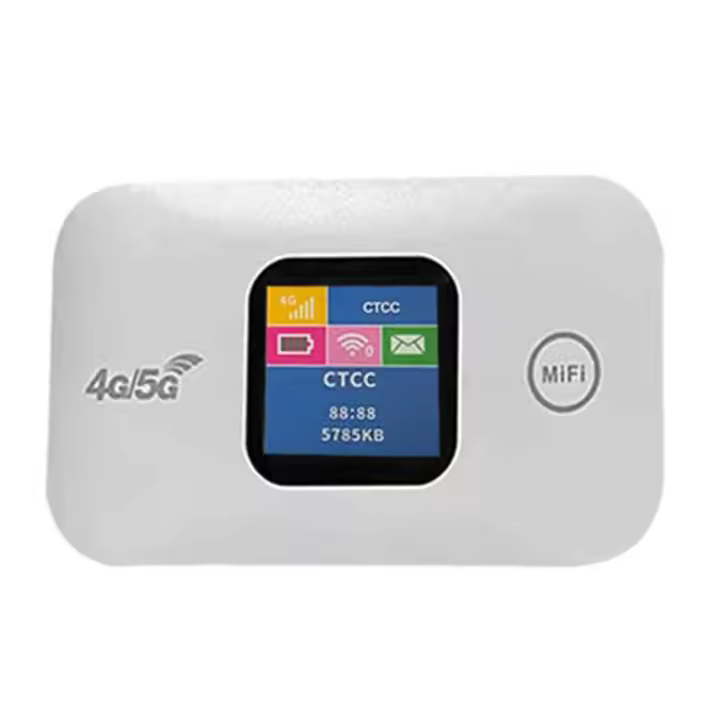 Enrutador WiFi portátil 4G para coche, punto de acceso inalámbrico móvil de 150Mbps, pantalla a Color con ranura para tarjeta Sim, compatible con 10 usuarios - 1