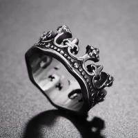 Anillo Clásico Retro con Corona de Rey Anillo Punk Personalizado de Moda Creativa - details 0