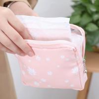 Bolsa De Viaje Portátil Para Copos De Té Y Algodón Bolsa De Almacenamiento De Maquillaje Y Sucursales Con Cierre De Cremallera Estilo Literario Para Mujeres - details 4