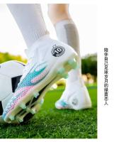 Zapatos cómodos con pinchos de fútbol para hombre, ligeros y de caña alta para mujer, calzado deportivo de entrenamiento - details 2