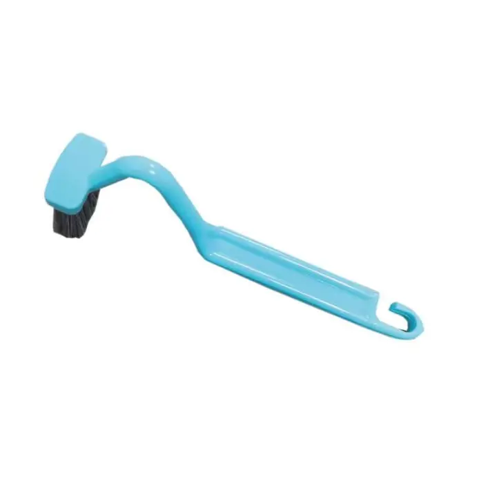 Cepillo de limpieza de ruedas de coche sostenible, de plástico, en forma de V, con borde curvo para esquina de inodoro, 1200 Uds. - 1