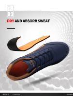 Zapatillas de cuero para hombre, zapatos informales de tendencia, italianos, transpirables, antideslizantes, vulcanizados - details 5