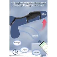 Empaque privado Sexy Bluetooth Anillo vibrador Vibrador APP Control Juguete sexual para adultos para hombres Pareja Retraso Eyaculación Vagina Estimulador del punto G - details 9